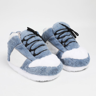 أحذية منزلية دافئة من القطيفة مقاس واحد للنساء/الر...