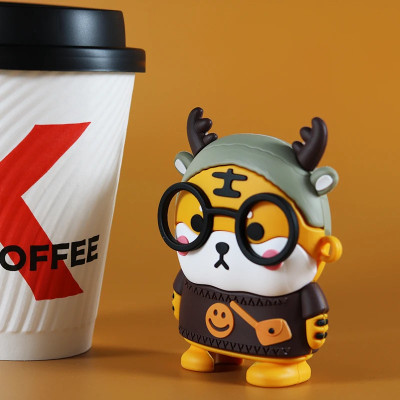 جرابات مفاتيح سيارة من الكرتون النمر ، أغطية مفاتي...