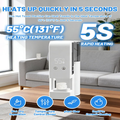 جهاز تسخين المناشف الساخنة، إصدار 2026 المطور، يسخ...