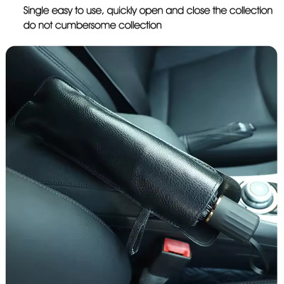 مظلة سيارة كبيرة قابلة للطي مضادة للآشعة الفوق بال...