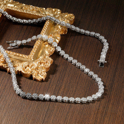 KNOBSPIN 7.5 - 12.81ct D VVS1 مويسانيتي تنس القلائ...