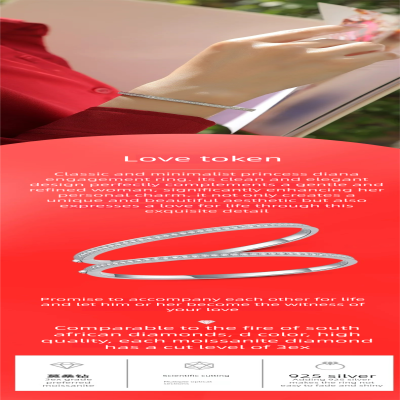 سوار تنس مويسانيتي 925 مطلي بالفضة الاسترليني سوار...