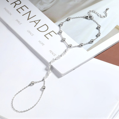 KNOBSPIN 3 مللي متر مويسانيتي فنجر أساور للنساء 15...