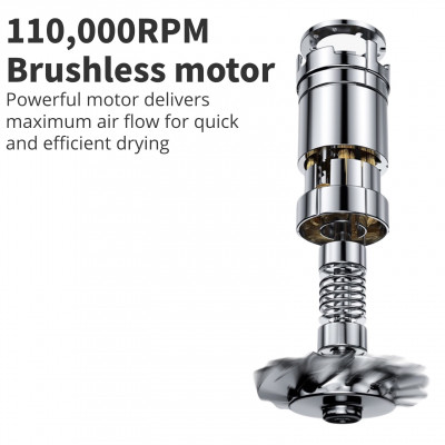 Supera-مجفف شعر أيوني للشعر ، محرك عالي السرعة ، 2...