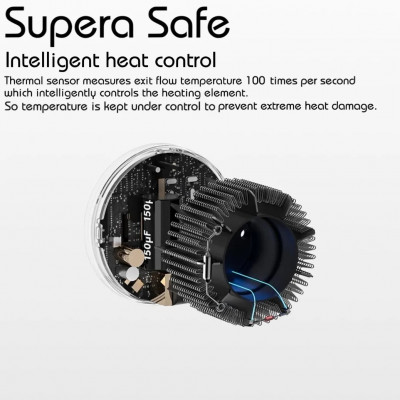 Supera-مجفف شعر أيوني للشعر ، محرك عالي السرعة ، 2...