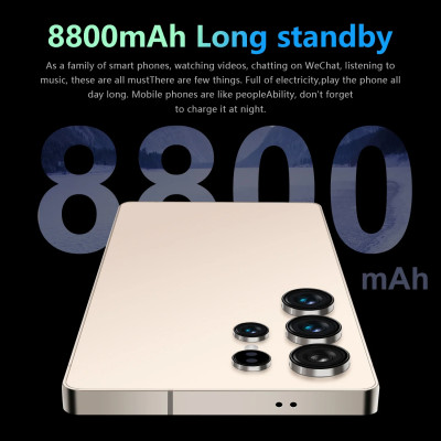 هواتف محمولة S25 Ultra 7.3HD هاتف ذكي أصلي 5G ثنائ...