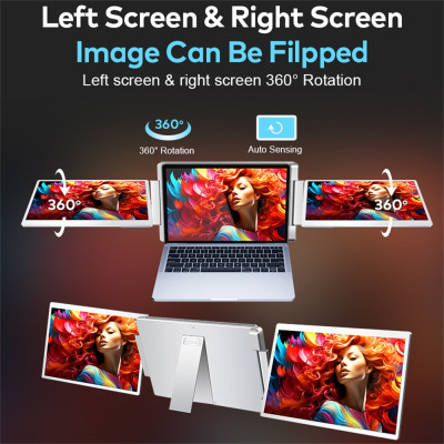 شاشة FHD IPS محمولة بإضاءة خلفية LCD مقاس 16 بوصة،...