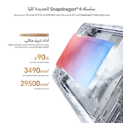 هاتف ذكي HONOR X9d الإصدار العالمي الجديد 12GB+256...
