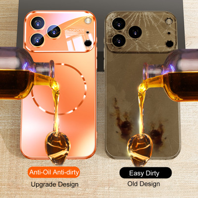 حافظة ظهر صلبة فاخرة غير لامعة AG Nano لهاتف iPhon...