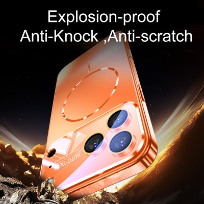 حافظة ظهر صلبة فاخرة غير لامعة AG Nano لهاتف iPhon...