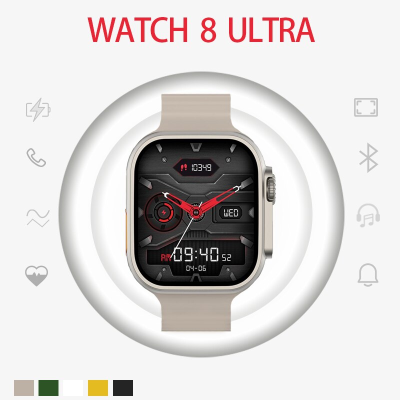 ساعة ذكية ألترا 8 | للرجال والنساء | 8 Ultra Smart Watch