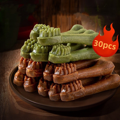 عصا طحن الأسنان للكلاب المتوسطة والكبيرة ، دمى الد...