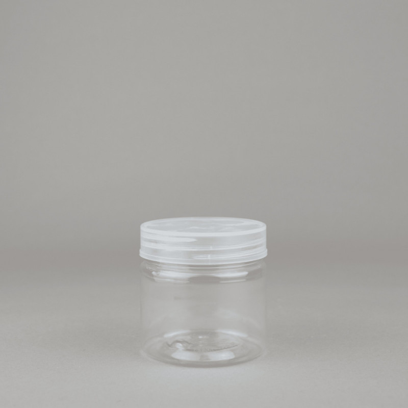 برطمان اسطواني شفاف ماركة عسق/100مل**20