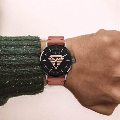 ساعة تومي TOMI للرجال | ساعة كاجوال كوارتز للأعمال...