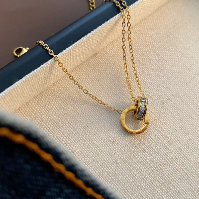 سوار فاخر من الفولاذ المقاوم للصدأ مطلي بالذهب من...