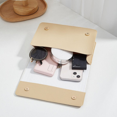 حقيبة صغيرة مربعة بحزام من سلسلة PU للنساء ، حقيبة...