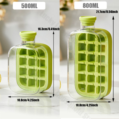 المحمولة سيليكون الفريزر صواني الثلج صفر الاتصال ض...