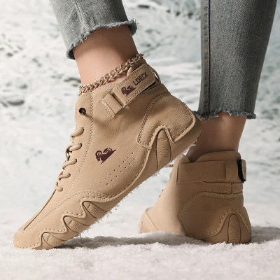 Women's Retro Boots with Fashionable Trendy Design...