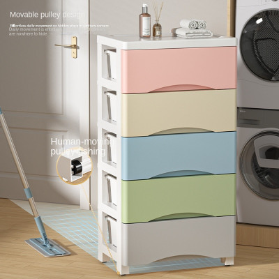 Household large drawer storage cabinets plastic ch...