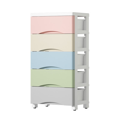 Household large drawer storage cabinets plastic ch...