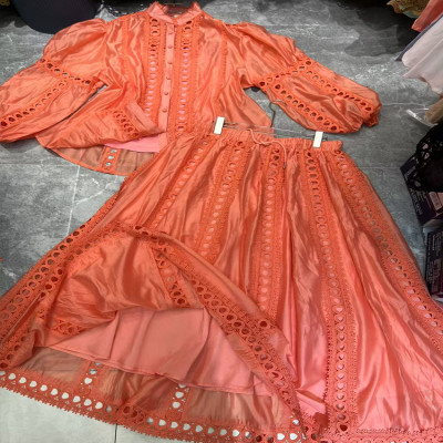 Temperament Spring 2025 new women's two-piece open...