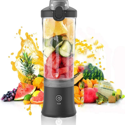 New Portable Blender 600ML Electric Juicer Fruit M...