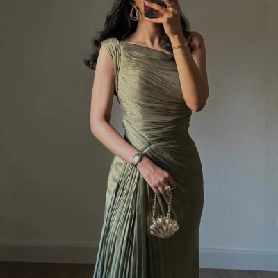 محطة مستقلة أمازون Ruched وشاح مشرق كريستال مساء ا...