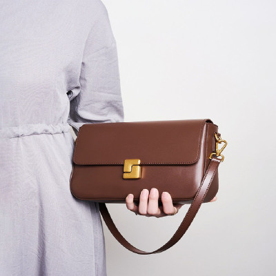 2025 جلد طبيعي المرأة حقيبة كروسبودي تصميم فاخر حق...