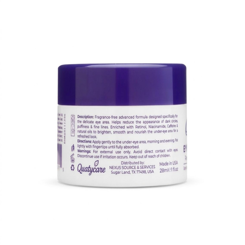 كريم إصلاح وتجديد محيط العين بالريتينول والنياسيناميد وزبدة الافوكادو – 28 مل