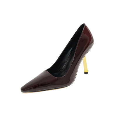 2024 Women's High Heels 9.5cm Fashion True Leather...