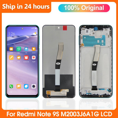 استبدال شاشة LCD لـ Xiaomi Redmi Note 9S ، قطع غيا...