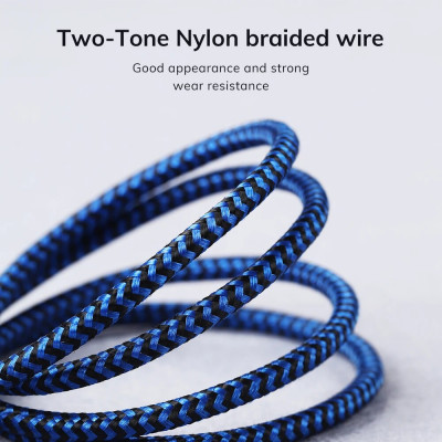 TOPK 3 في 1 مايكرو USB نوع C كابل آيفون 14 13 12 P...