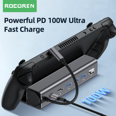 محطة إرساء Rocoren Dex USB C HUB إلى USB 3.0 HDMI...