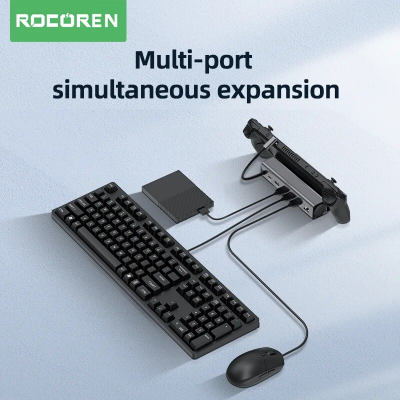محطة إرساء Rocoren Dex USB C HUB إلى USB 3.0 HDMI...