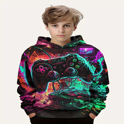 الملونة غمبد ثلاثية الأبعاد طباعة هوديي للأطفال ،...