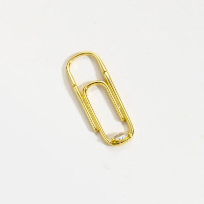 ANDYWEN-925 فضة الذهب الموضوع هوب كليب ، روك الشري...