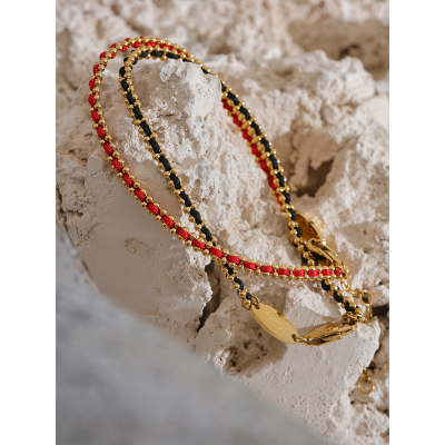 Yhpup-سوار مصنوع يدويًا من الفولاذ المقاوم للصدأ ،...