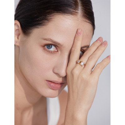 Yhpup مقاوم للماء موضة الفولاذ المقاوم للصدأ الورد...