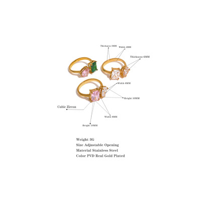 Yhpup مقاوم للماء موضة الفولاذ المقاوم للصدأ الورد...