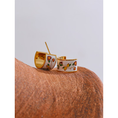 Yhpup الفولاذ المقاوم للصدأ رائعة الأبيض المينا زه...