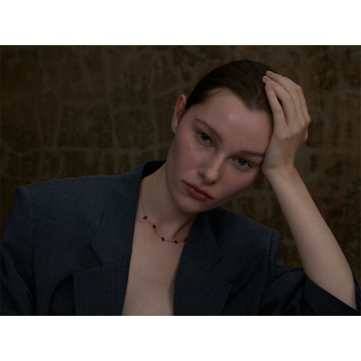 سلسلة من Yhpup-Ankela على شكل قلب للنساء ، مجوهرات...