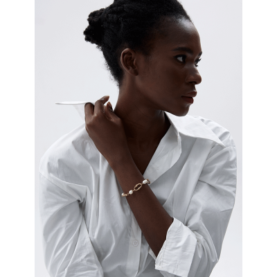 Yhpup عالية الجودة لؤلؤ المياه العذبة الطبيعية سلس...