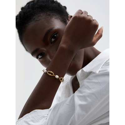 Yhpup عالية الجودة لؤلؤ المياه العذبة الطبيعية سلس...