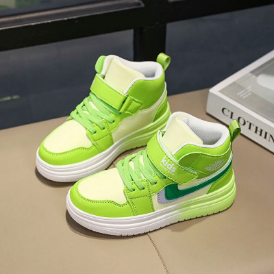 أحذية كرة السلة الجلدية عالية الجودة للأطفال ، أحذ...