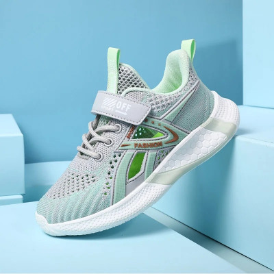 أحذية رياضية مجوفة شبكية للأطفال ، حذاء رياضي تنس...