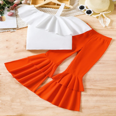 عارضة تحلق الأكمام أعلى للفتيات ، الكتف قطري ، حما...