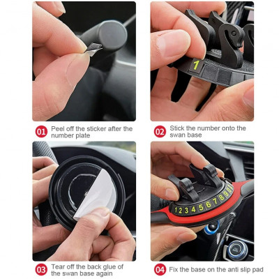 حصيرة لوحة عدادات السيارة ، حامل هاتف تلقائي ، وسا...