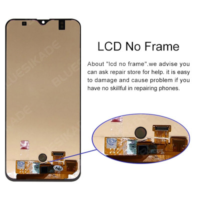 AMOLED لسامسونج غالاكسي A30S LCD شاشة تعمل باللمس...