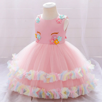 فستان للأطفال حديثي الولادة لحفلة عيد الميلاد 1st...