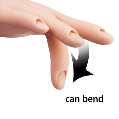 نموذج يد مزيف قابل للانحناء للطلاء ، مرن ، ناعم ،...